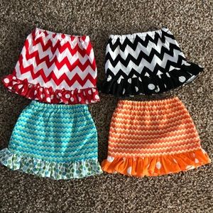 Homemade baby skirts